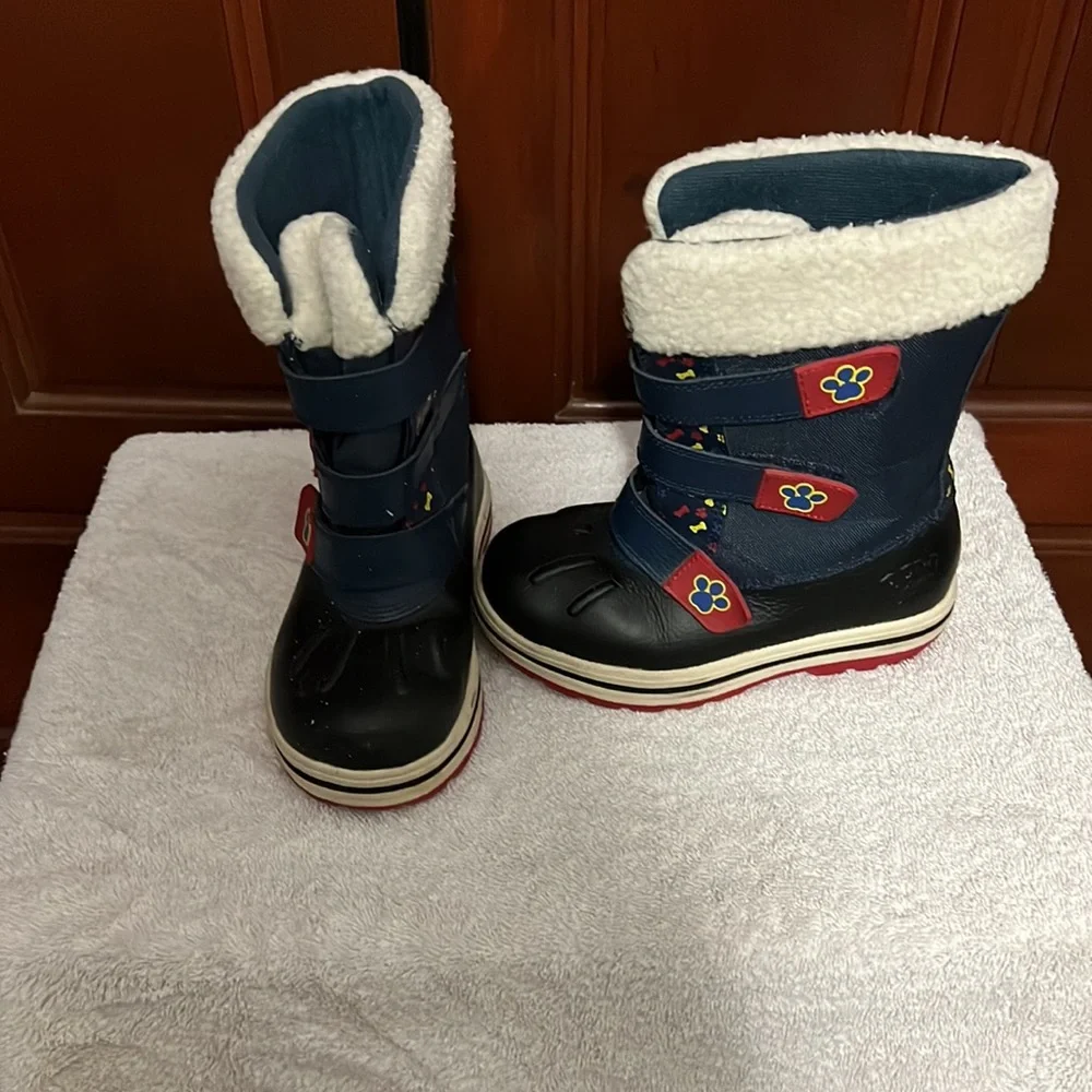 Paw Patrol Winter Boots Size 12